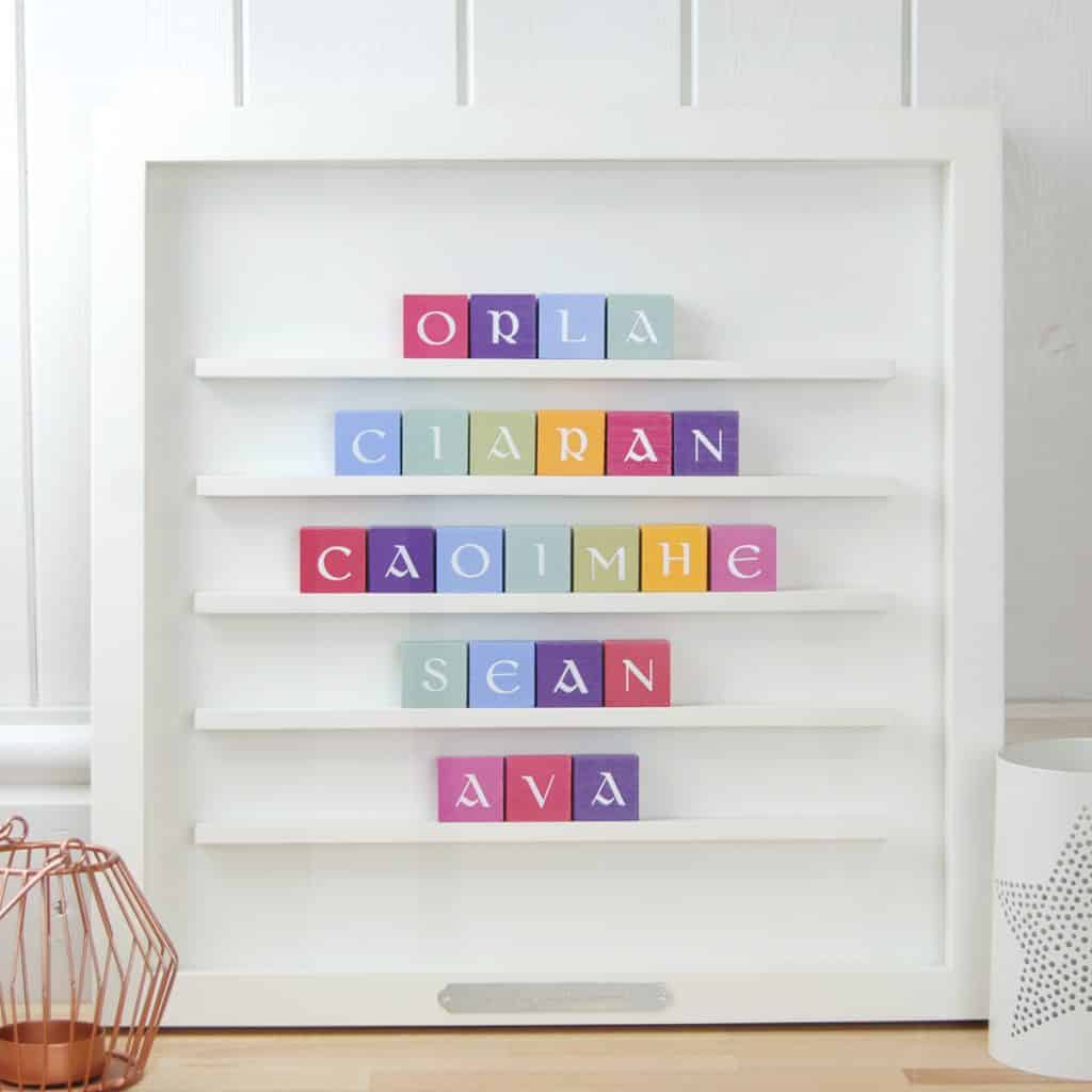 ABC Frame - 5 Lines (Names or words) - Make it with Words