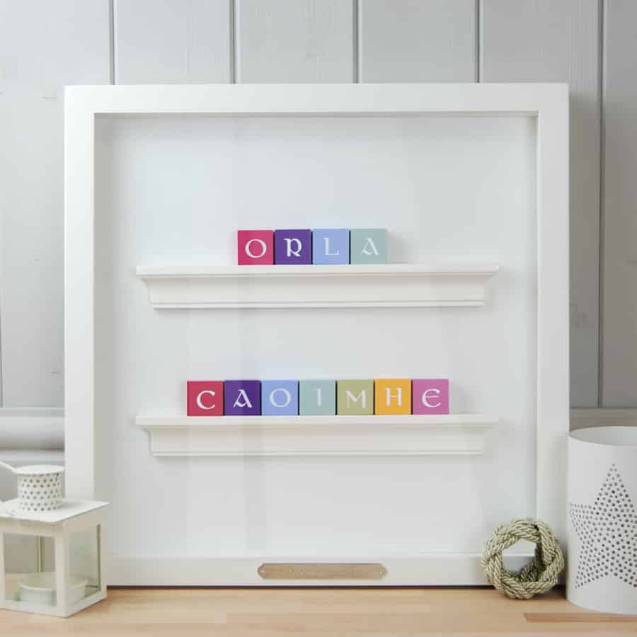 Christening gift for twin girls Designed and made in Ireland