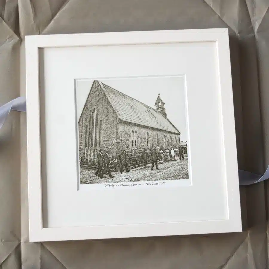 Church Pencil Drawing Sketch
