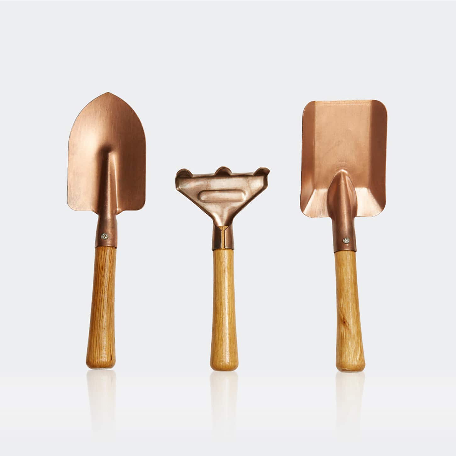 Copper Gardening Tool Set Make it with Words