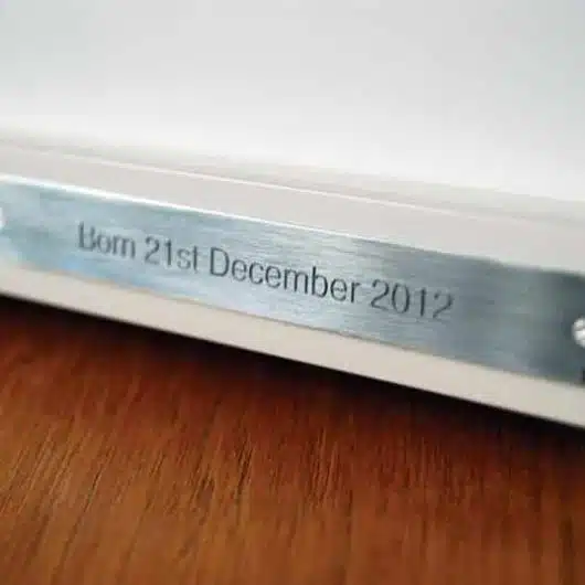 Engraving Close up