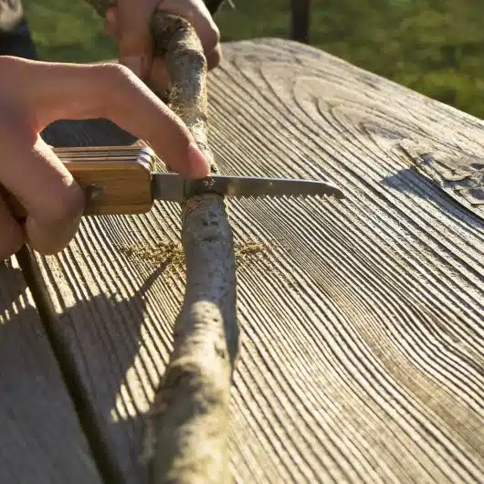 Huckelberry-Knife-Action