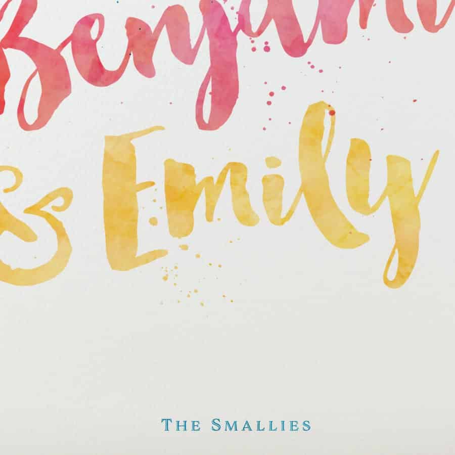 Childrens Names - Art print - Make it with Words