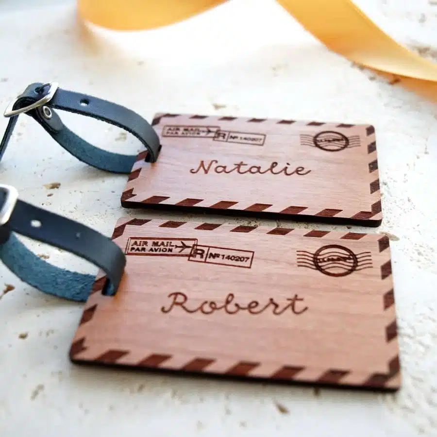 Personalised-Airmail-Luggage-Tag Personalised-Airmail-Luggage-Tag